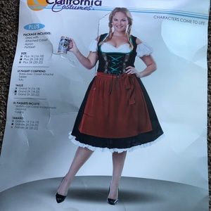 Oktoberfest dirndl costume